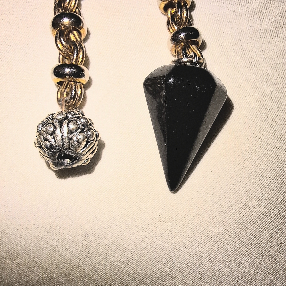 Black Obsidian Pendulum